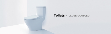 TOTO CLOSED COUPLED WATER CLOSET